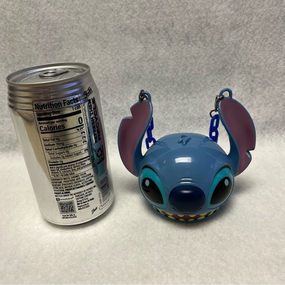 Lilo & STITCH Candy Holder Tokyo Disneyland TDR Blue Chain - Picture 10 of 10